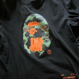 Bape x Undefeated Collaboration T-shirt